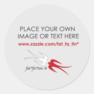 Fatfing Blank Custom your own Design Sticker
