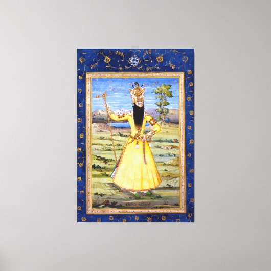 Fath Ali Fatali Shah Qajar King Leinwanddruck (Vorderseite)