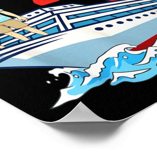 Father &amp; Daughter Cruise 2026 Family Vacation  Poster (Ecke)