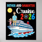 Father &amp; Daughter Cruise 2026 Family Vacation  Poster (Vorne)