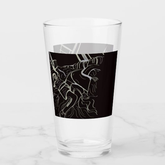 Father and Son Glass Cup Glas (Vorderseite)