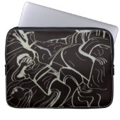 Father and Son Laptop Sleeve (Vorderseite)