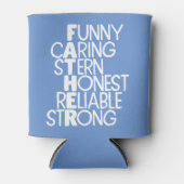 Father Attributes Crossword Art Dosenkühler (Vorderseite)