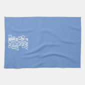 Father Attributes Crossword Art Geschirrtuch (Horizontal)