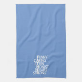 Father Attributes Crossword Art Geschirrtuch (Vertikal)