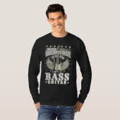 Father Bass Player Dad Old Man Bass Guitar Electri T-Shirt (Vorne ganz)