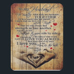 Father Birthday Gift | Letter To My Husband Türschild<br><div class="desc">It's a personalized perfect gift for him, your dad, your husband, your boyfriend. It's ideal gifts for all seasons. These products are great for a picnic at the park, snuggling, relaxing on the sofa, wall decoration for home or as a stylish bedspread. Festival gift; Holiday gift St, Mother's Day, Father's...</div>