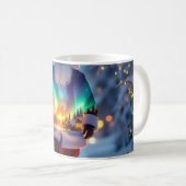 Father Christmas Dreamscape Leggings Tights Kaffeetasse (VorderseiteRechts)