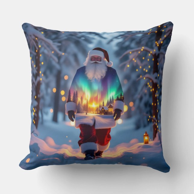 Father Christmas Dreamscape Leggings Tights Kissen (Vorderseite)