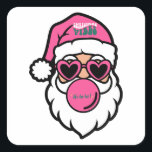 Father Christmas Frohe Weihnachtsaufkleber Quadratischer Aufkleber<br><div class="desc">Möchten Sie Ihren Weihnachtsfeiertag mit festlichem Flair bereichern? Unser Vater Weihnachten Frohe Weihnachtsaufkleber ist genau das, was Sie brauchen! Dieser niedliche Weihnachtsaufkleber eignet sich hervorragend, um Geschenkverpackungen, Karten oder Dekorationen eine Touch Feiertagssjubeln hinzuzufügen. Außerdem verdoppelt er sich als lustiger Aufkleber des Weihnachtsmanns und bringt jedem, der ihn sieht, ein Lächeln....</div>