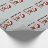 Father Crispness! Bacon Geschenkpapier (Ecke)
