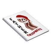 Father Crispness! Bacon Notizblock (Rechte Seite)