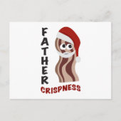 Father Crispness! Bacon Postkarte (Vorderseite)