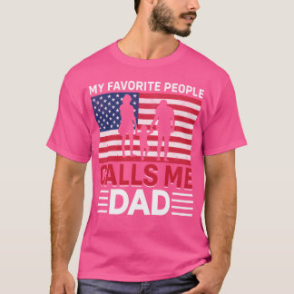 Father Dayee Geschenk Bestes für Vater Retro T-Shirt