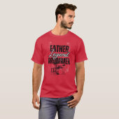 Father Drummer Legend witzig T-Shirt (Vorne ganz)