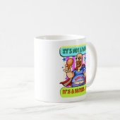 Father Figure — Super Dad Edition Kaffeetasse (VorderseiteRechts)