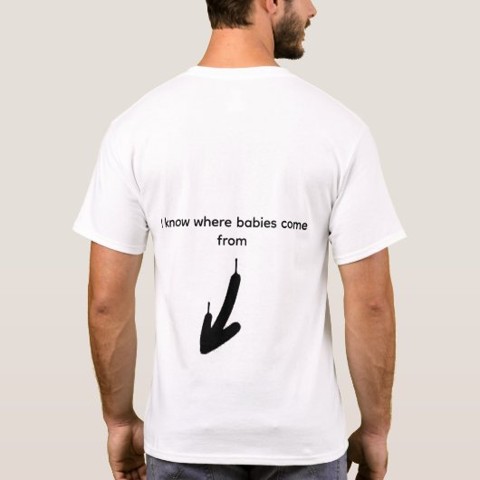 father front back funny shirt (Rückseite)