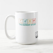 Father Funny Periodic Table Vater Kaffeetasse (Links)