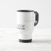 Father Funny Periodic Table Vater Reisebecher (VorderseiteRechts)