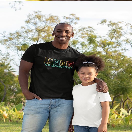 Father Funny Periodic Table Vater T-Shirt
