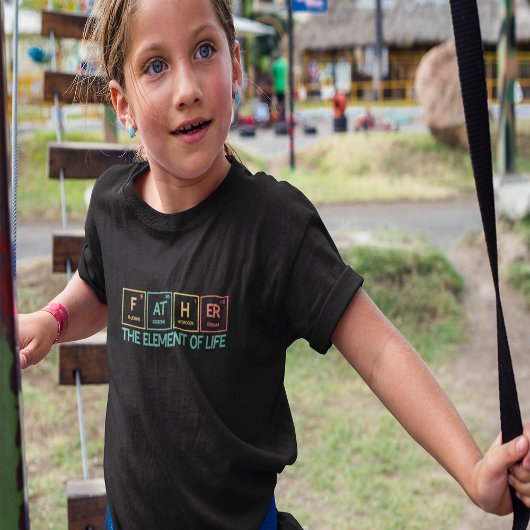 Father Funny Periodic Table Vater T-Shirt