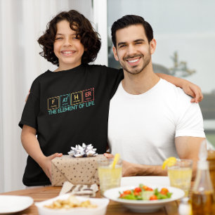 Father Funny Periodic Table Vater Tri-Blend Shirt