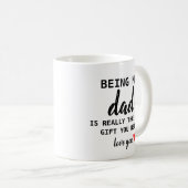 Father Gift Funny Geburtstag Vater Vatertag Kaffeetasse (VorderseiteRechts)