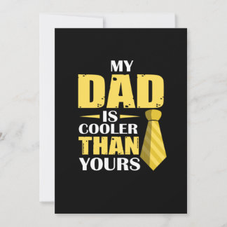 Father Gift | Mein Vater ist Cooler Einladung