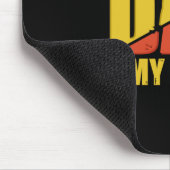 Father Gift | Mein Vater Mein Held Mousepad (Ecke)