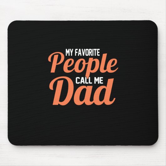 Father Gift | Meine Lieblings-Leute nennen mich Va Mousepad (Vorne)
