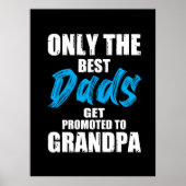 Father Gift | Nur die besten Vater Poster (Vorne)