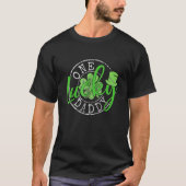 Father Irish Clovers St Patrick's Day One Lucky Da T-Shirt (Vorderseite)