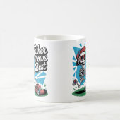 Father Mows Best Skeleton Vater Tasse (Mittel)