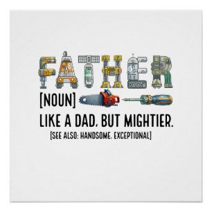 Father Noun Poster