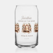 Father of Bride Soda Glass Dosenglas (Rückseite)