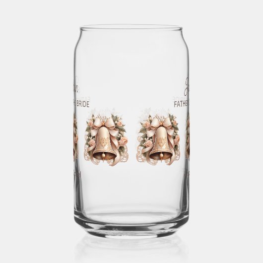 Father of Bride Soda Glass Dosenglas (Rechts)