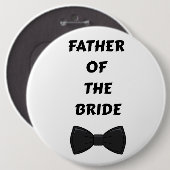 Father of the Bride Button (Vorne & Hinten)