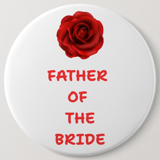 Father of the Bride Button (Vorderseite)