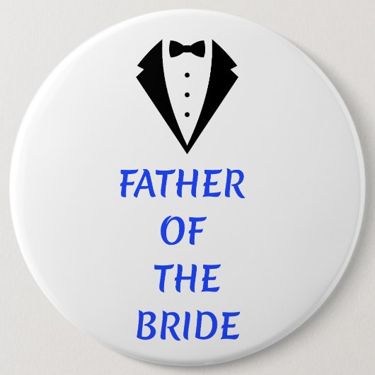 Father of the Bride Button (Vorderseite)