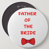 Father of the Bride Button (Vorne & Hinten)
