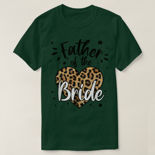 Father of the Bride I Loved Her First  T-Shirt (Design vorne)