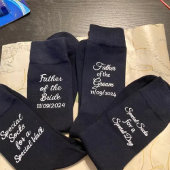 Father of the Bride Socks, Wedding Party Socken