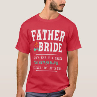 Father Ofhe Bride witzig T-Shirt