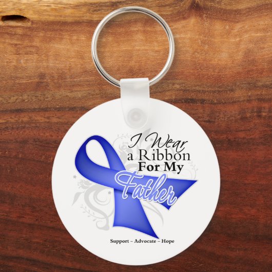 Father Periwinkle Ribbon - Magenkrebs Schlüsselanhänger (Vorderseite)