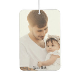 Father Photo Collage Custom Giant Autolufterfrischer