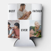 Father Photo Collage Custom Giant Dosenkühler (Vorderseite)