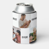 Father Photo Collage Custom Giant Dosenkühler (Kanne Rückseite)
