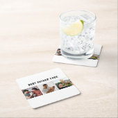 Father Photo Collage Custom Giant Rechteckiger Pappuntersetzer (Vor Ort)