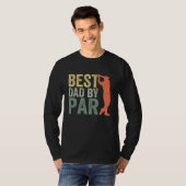 Father s Day Best Dad By Par Golfer Daddy  Golf T-Shirt (Vorne ganz)