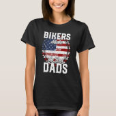 Father s Day Biker Custom Chopper Motorcycle T-Shirt (Vorderseite)